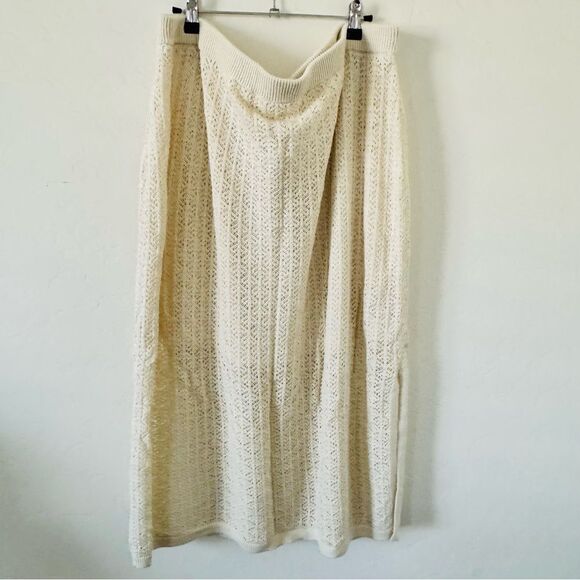 A New Day Cream Crochet Set Size 2X - Picture 3 of 9